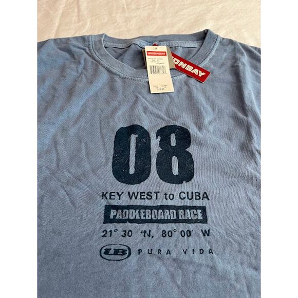 VTG UNIONBAY Sea Blue Muscle Shirt Size XL NWT - Picture 5 of 7